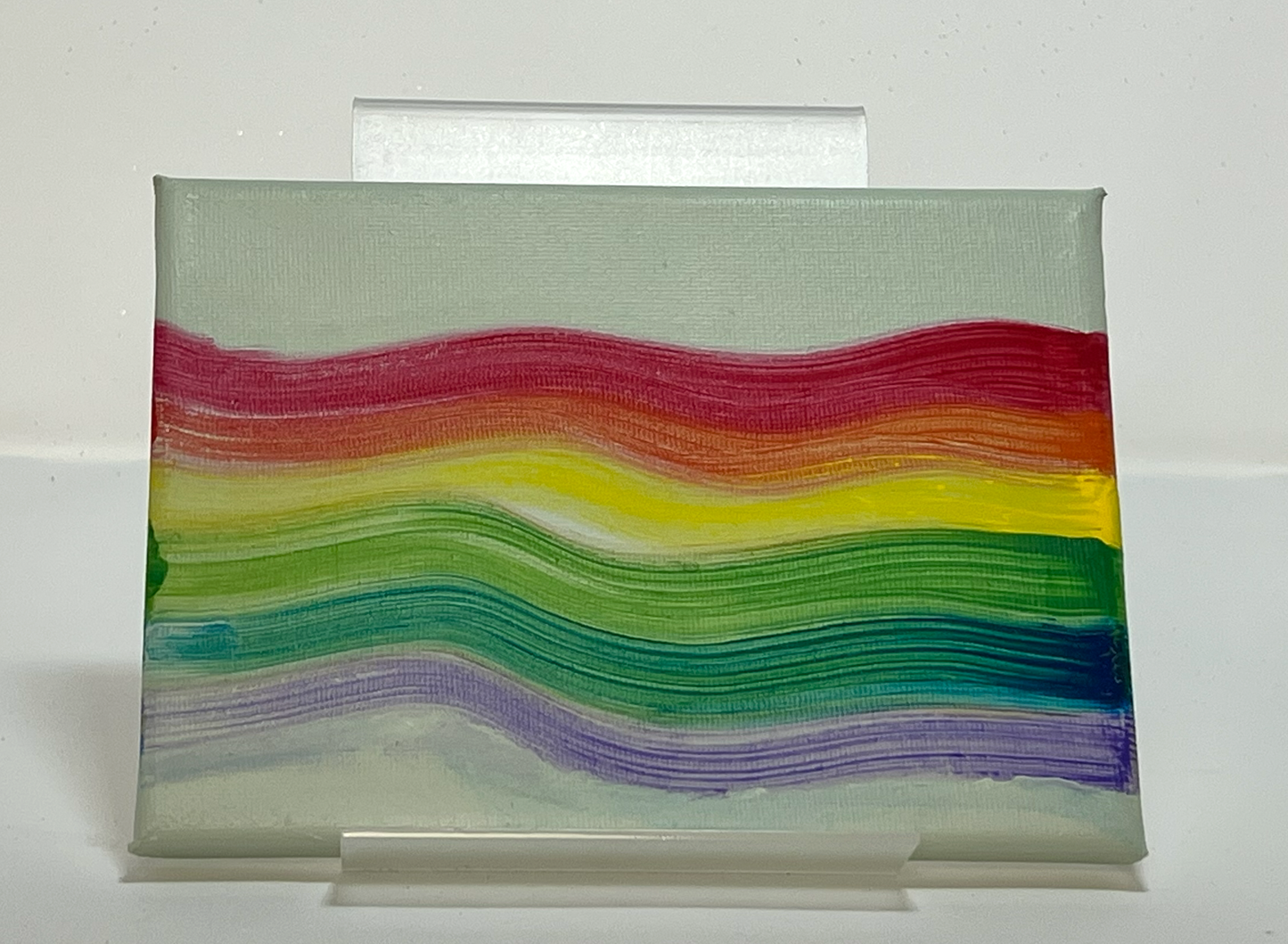 "Color All Around" (Canvas, 5" x 7") by Caragh C.