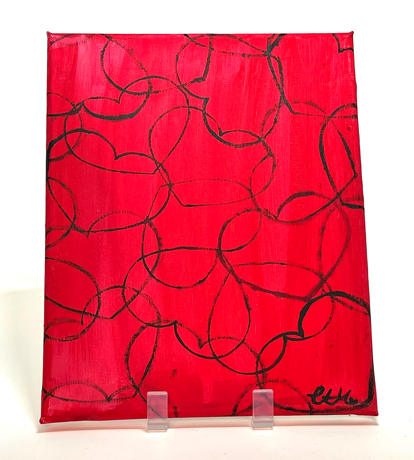 "Puzzle of Love" (Canvas, 8" x 10") by Caragh C.