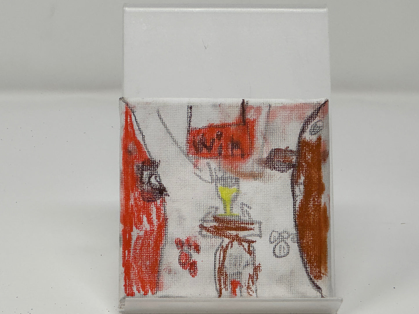 "Among Us vs Pinocchio" by Zane M. (Canvas, 4" x 4")