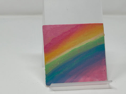 "A Rare Beauty" by Caragh C. (Canvas Board, 4" x 4")