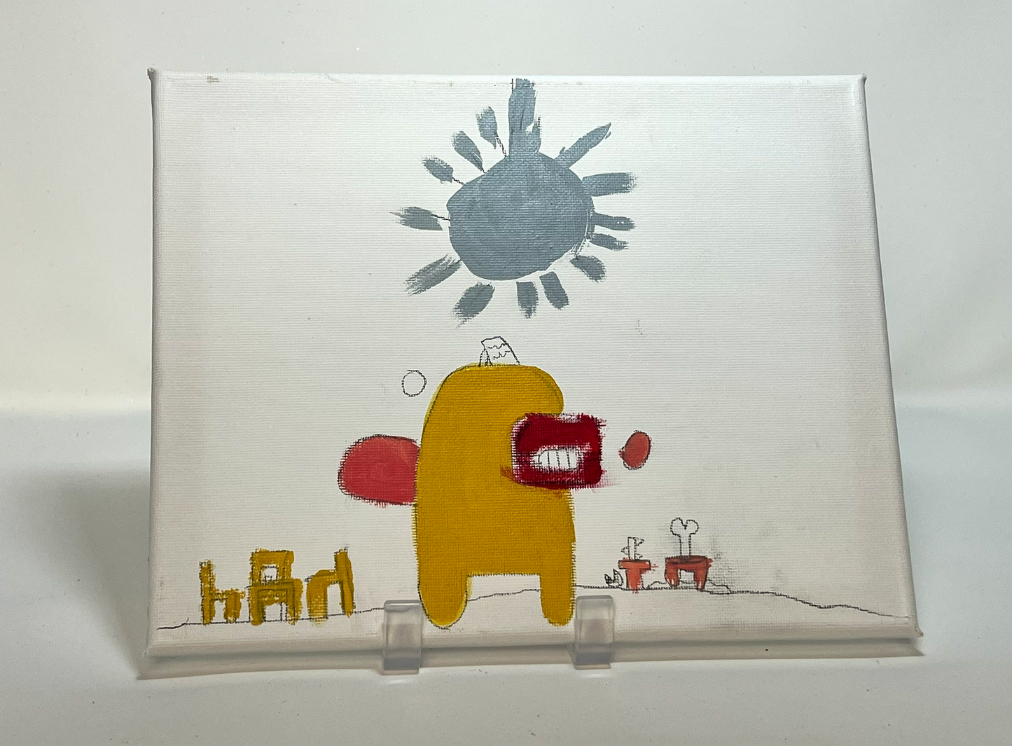 "Weird Among Us" (Canvas, 8" x 10") by Zane M.