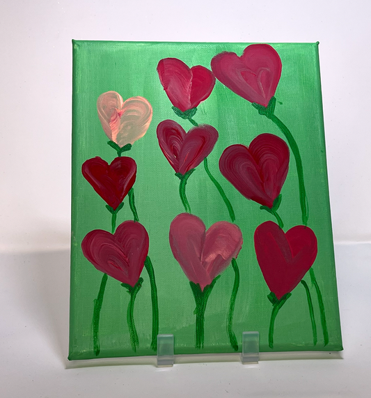 "Love in Bloom" (Canvas, 8" x 10")