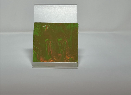 "Aqua Man" by Zane M. (Canvas Board, 4" x 4")