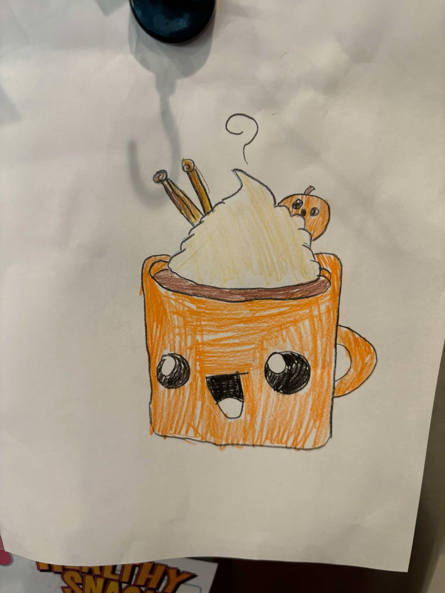 "Warm Coffee" by Olenna C. (Paper, 8.5" x 11")